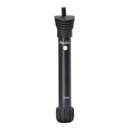 Aqueon Preset Fish Tank Heater 100 watts Black 3.5 x 1.5 x 7.75 For Pet With Love