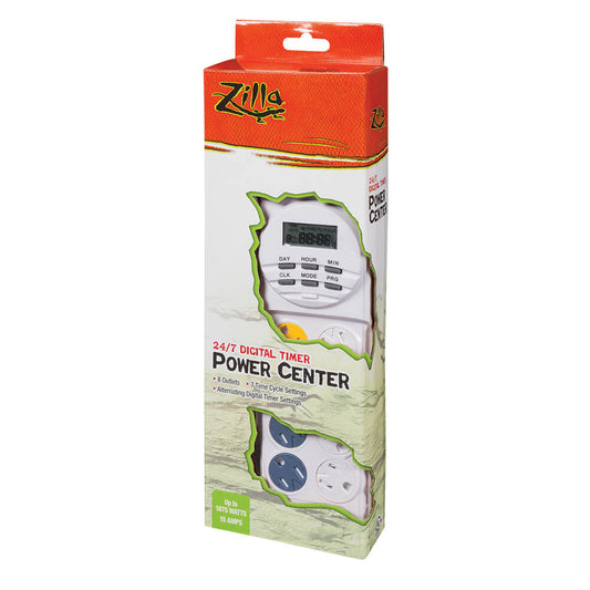 Zilla 24/7 Digital Power Center 4.125 x 2 x 12.25 For Pet With Love