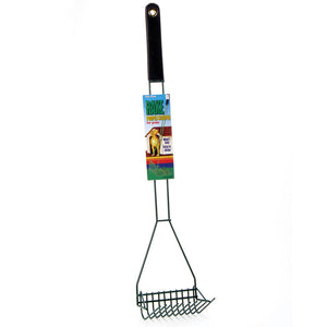 Four Paws Wire Rake Scooper for Grass Black 5 x 6.13 x 29.5