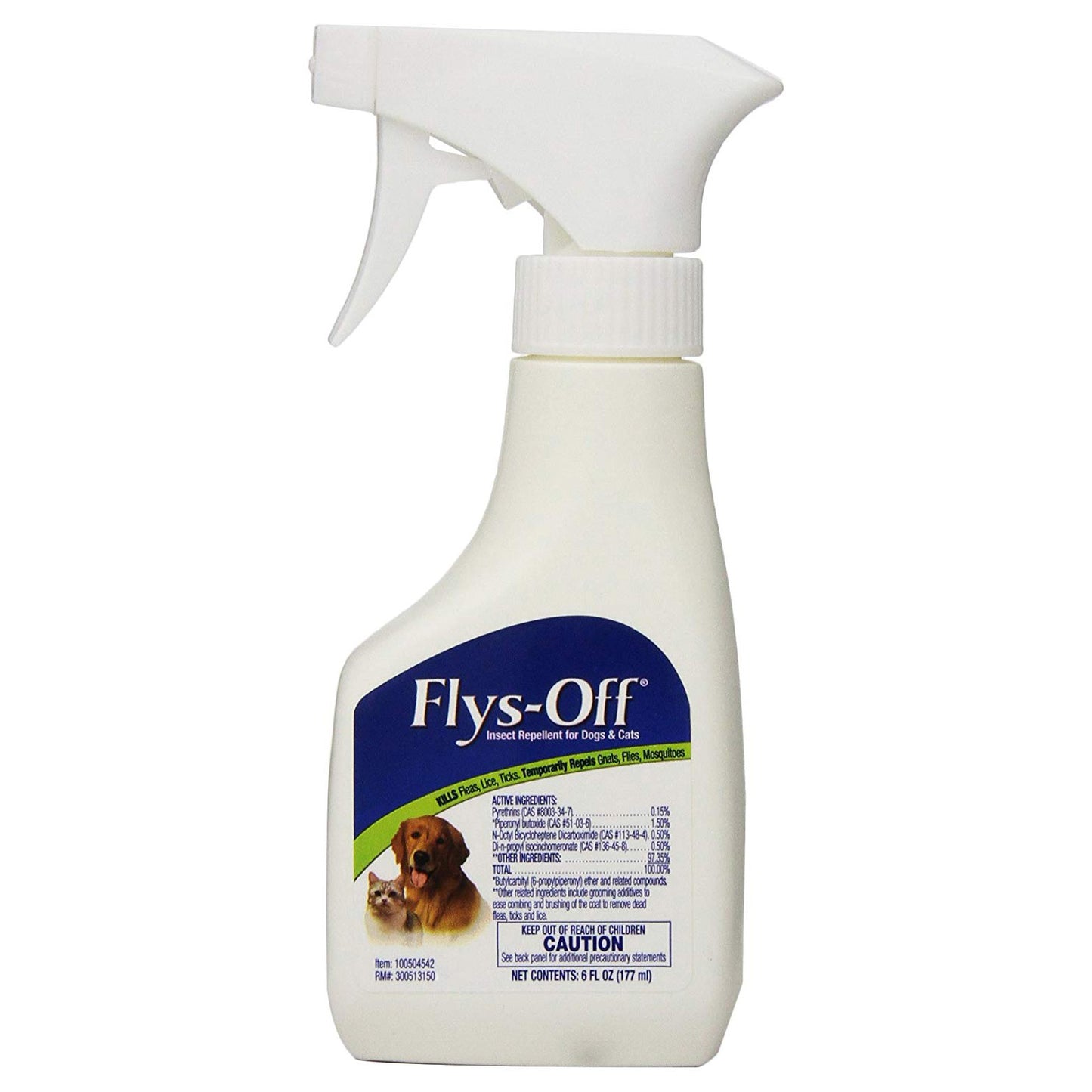 Farnam Flys Off Mist Pump Spray 6 ounces For Pet With Love