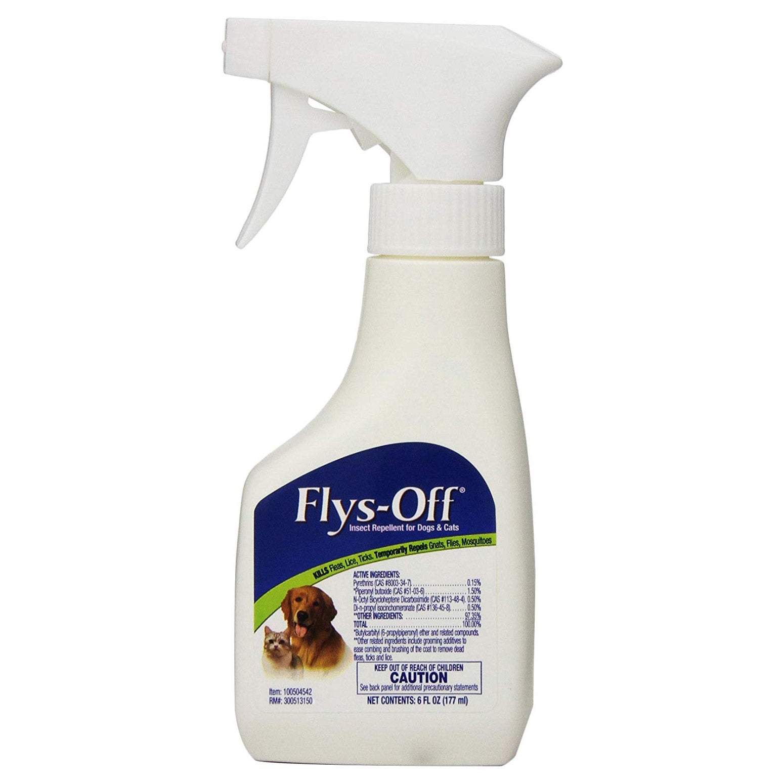 Farnam Flys Off Mist Pump Spray 6 ounces For Pet With Love