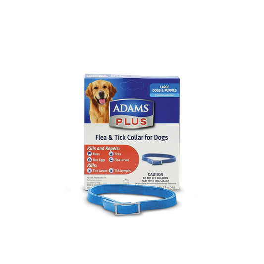 Adams Plus Flea and Tick Collar for Large Dogs For Pet With Love