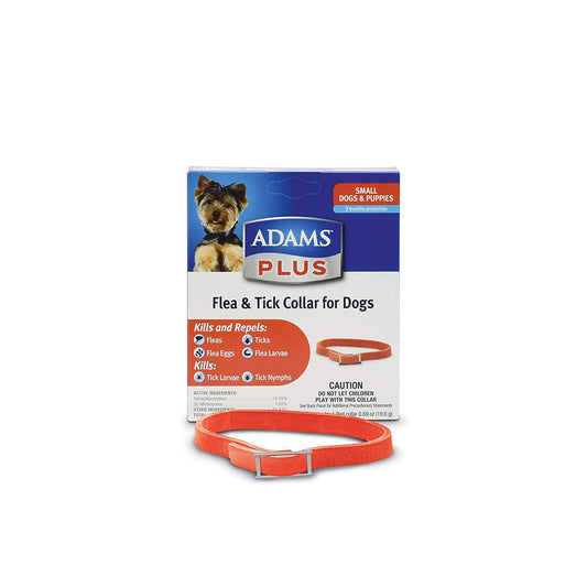 Adams Plus Flea and Tick Collar for Small Dogs For Pet With Love