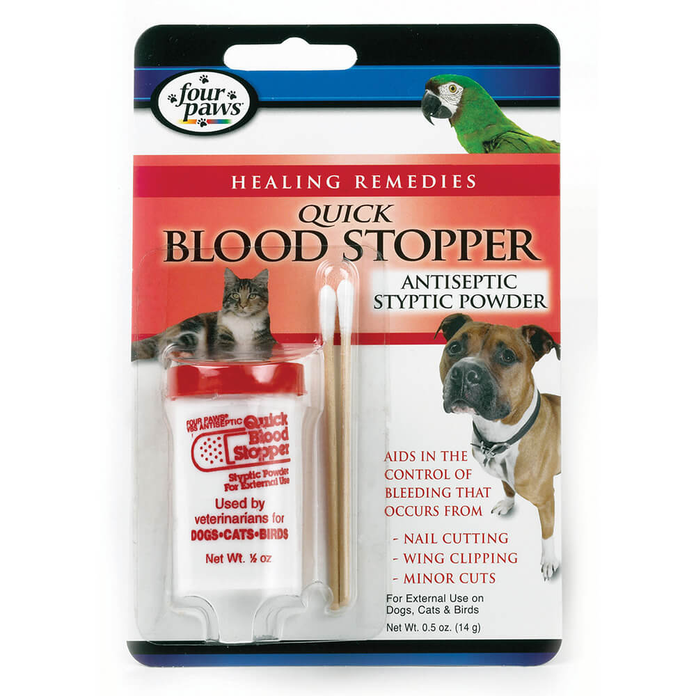 Four Paws Quick Blood Stopper Powder 0.5 ounces For Pet With Love