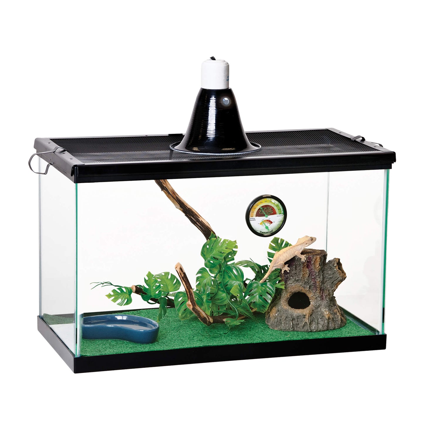 Zilla Basic Tropical Reptile Starter Kit Size 10 20.25 x 10.5 x 12.56 For Pet With Love