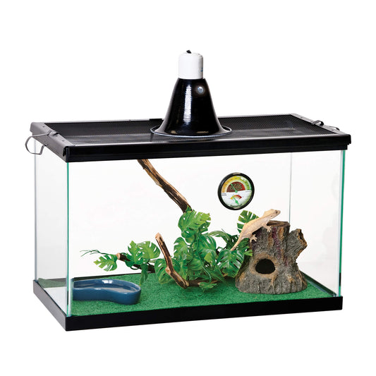 Zilla Basic Tropical Reptile Starter Kit Size 10 20.25 x 10.5 x 12.56 For Pet With Love