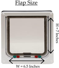 Load image into Gallery viewer, Cat Mate Large Cat Flap 4 Way Locking Door
