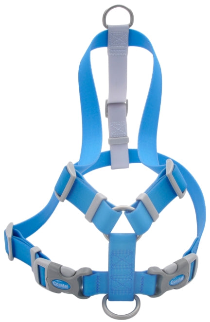 Coastal Pet Pro Waterproof Dog Harness 3/4 Aqua