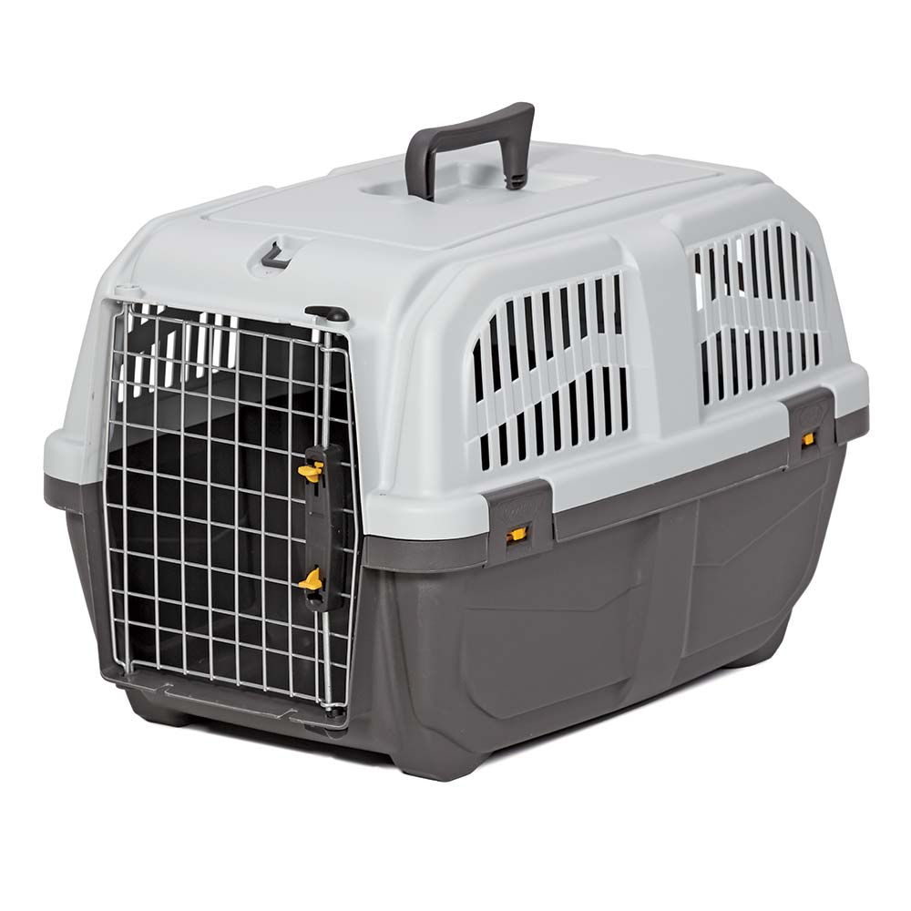 Midwest Skudo Pet Travel Carrier Gray 23.625 x 15.75 x 15.125 For Pet With Love