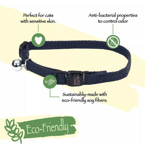 Coastal Pet New Earth Soy Breakaway Cat Collar Cranberry Red