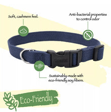 Load image into Gallery viewer, Coastal Pet New Earth Soy Adjustable Dog Collar Onyx Black
