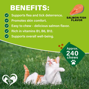 Flea and Tick Prevention Chewable Pills for Cats   Revolution Oral Flea
