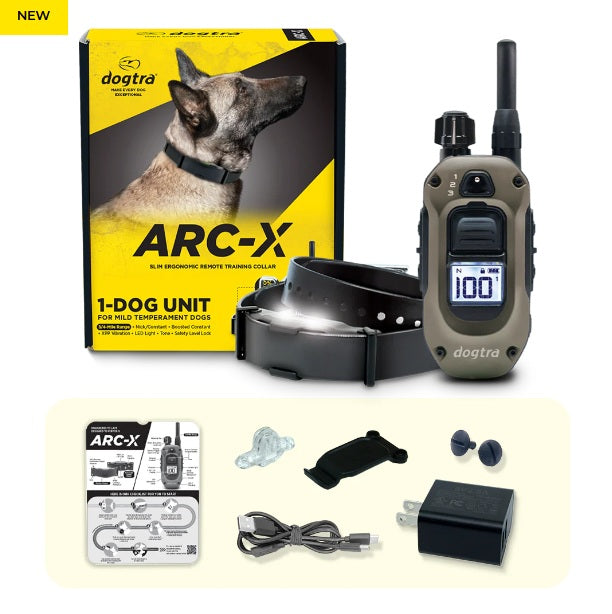 Dogtra ARC-X 3/4 Mile Expandable Remote Trainer For Pet With Love