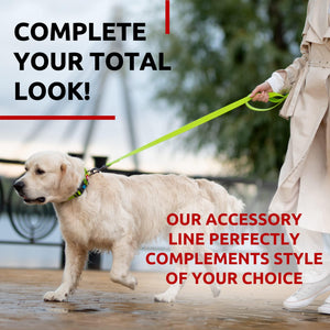 WAUDOG Waterproof Dog Leash 4 Ft   6 Ft   Anti Slip Dog Leash for Large Dogs