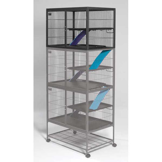 Midwest Ferret Nation Add-On Single Unit Gray 36 x 25 x 24 For Pet With Love