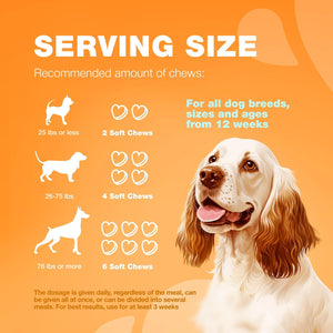 CHEWIA Dog Itch & Allergy Relief Chews with Hemp Seed Oil & Salmon Oil 180 Chews
