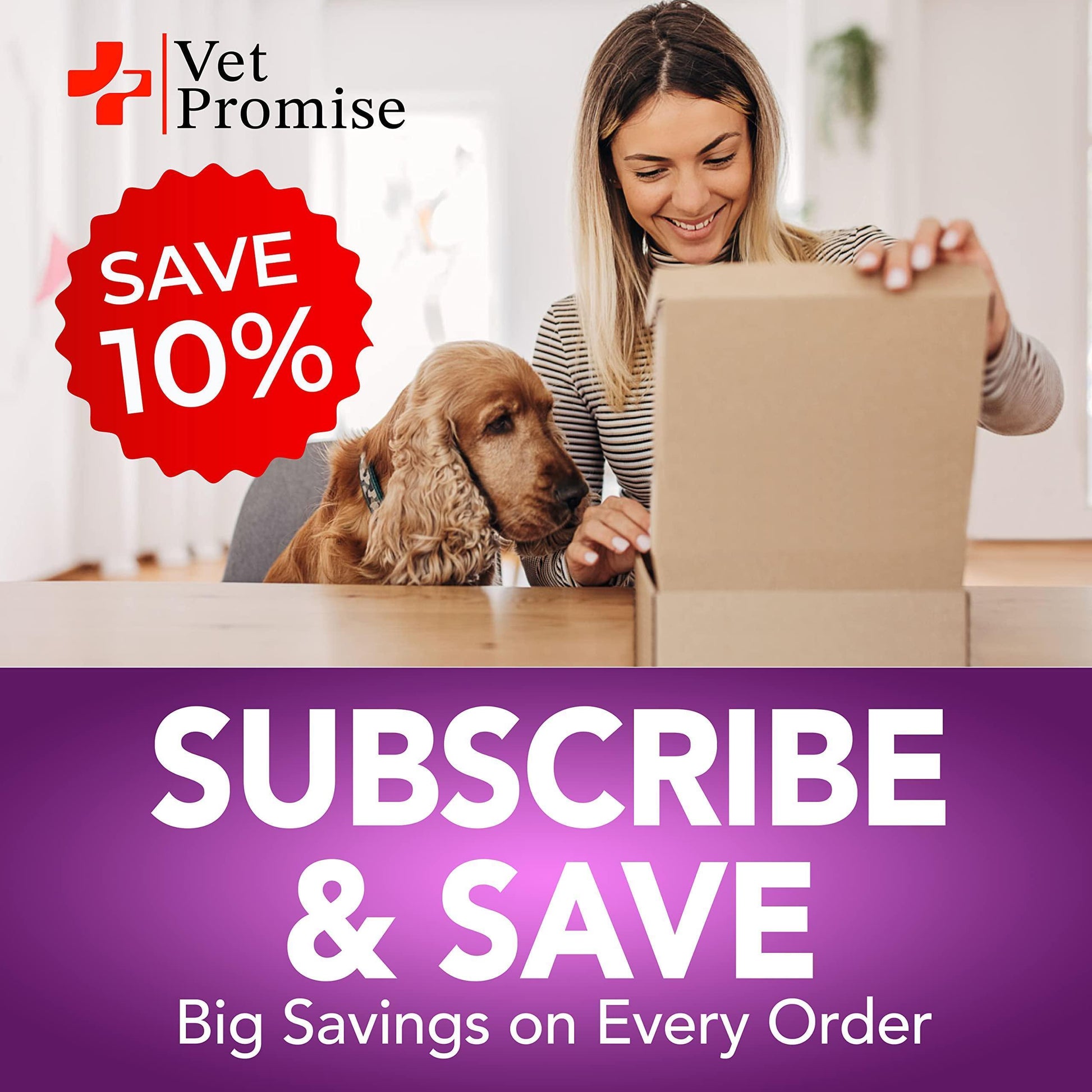 Vet Promise 15IN1 Multivitamin Supplement Complex for Dogs with Glucosamine. Joint Support, Immunity, Mobility, Energy, Gut, Skin Health Support. (120 Chews. Chicken Flavor) For Pet With Love