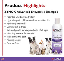 Load image into Gallery viewer, Zymox Shampoo with Vitamin D3 for Dogs and Cats
