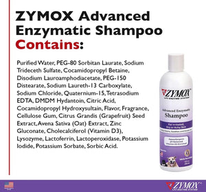 Zymox Shampoo with Vitamin D3 for Dogs and Cats