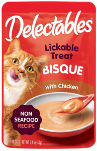 Hartz Delecatbles Bisque Lickable Treat for Cats Chicken