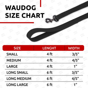 Waterproof Dog Leash 4 Ft   6 Ft   Anti Slip Dog Leash for Large Dogs Small and