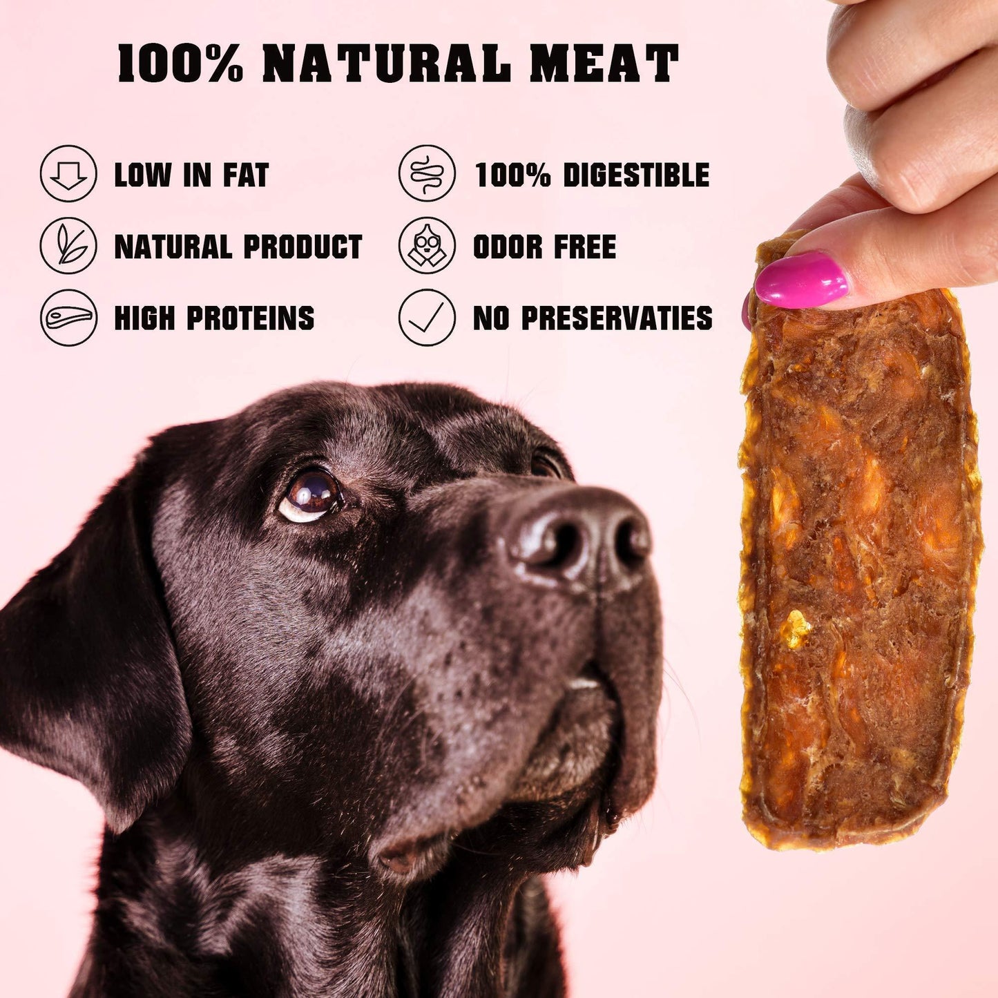 Beloved Pets All Natural High Protein Chicken Jerky Dog Treats 1.5 Lb For Pet With Love