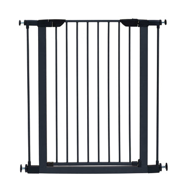 Midwest Glow in the Dark Steel Pressue Mount Pet Gate Tall Graphite 29.5 - 38 x 1 x 29.88