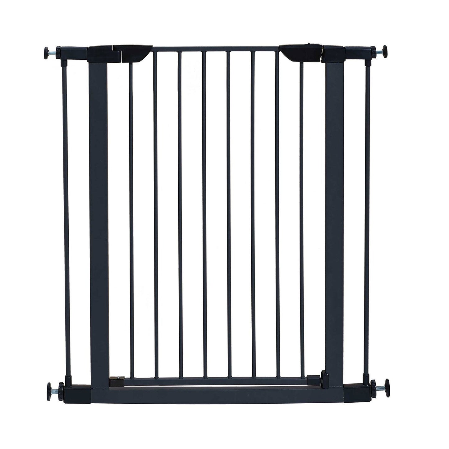 Midwest Steel Pressure Mount Pet Gate Extension 11 Graphite 11.375 x 1 x 29.875 For Pet With Love