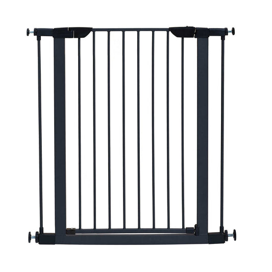 Midwest Steel Pressure Mount Pet Gate Extension 11 Graphite 11.375 x 1 x 29.875 For Pet With Love