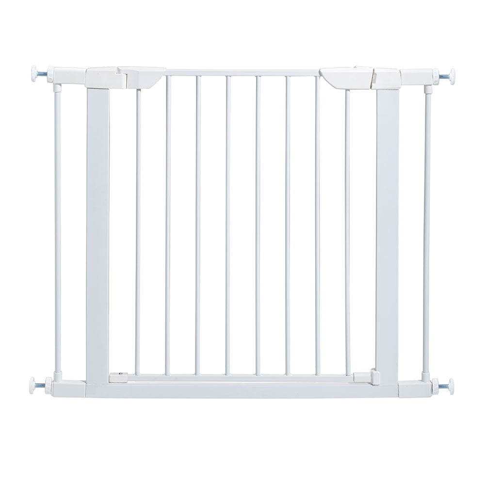 Midwest Steel Pressure Mount Pet Gate White 29.5 - 38 x 1 x 29.875 For Pet With Love