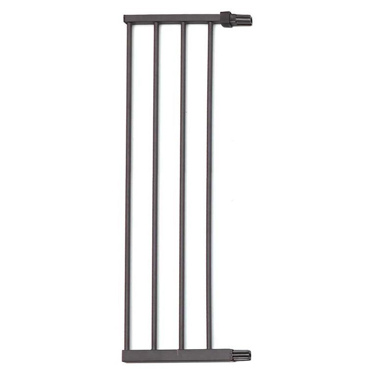 Midwest Steel Pressure Mount Pet Gate Extension 11 Graphite 11.375 x 1 x 39.125 For Pet With Love
