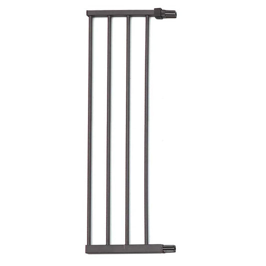 Midwest Steel Pressure Mount Pet Gate Extension 11 Graphite 11.375 x 1 x 39.125 For Pet With Love