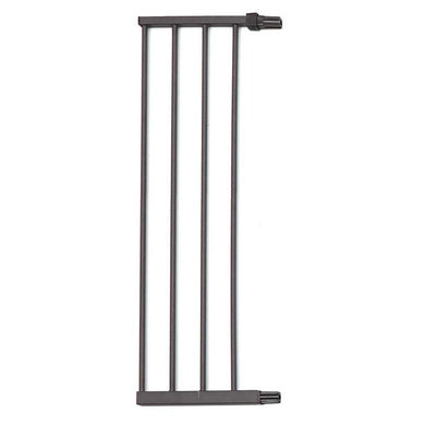 Midwest Steel Pressure Mount Pet Gate Extension 11 Graphite 11.375 x 1 x 39.125