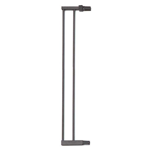 Midwest Steel Pressure Mount Pet Gate Extension 6 Graphite 5.5 x 1 x 39.125 For Pet With Love