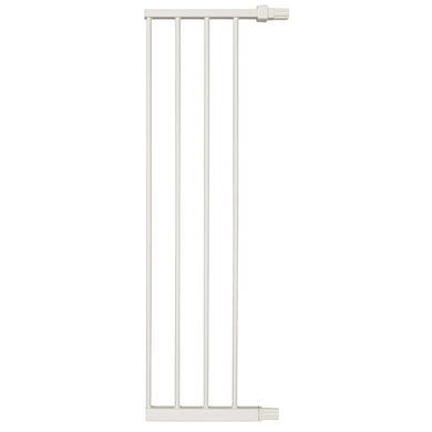 Midwest Steel Pressure Mount Pet Gate Extension 11 White 11.375 x 1 x 39.125