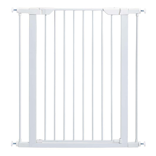 Midwest Steel Pressure Mount Pet Gate White 29.5 - 38 x 1 x 39.125 For Pet With Love
