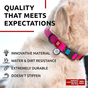 Waterproof Dog Collar   Adjustable Dog Collar for Large Dogs Small and Medium