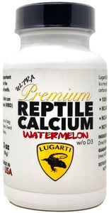 Lugarti Ultra Premium Reptile Calcium without D3 Watermelon Flavor