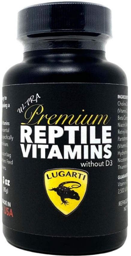 Lugarti Ultra Premium Reptile Vitamins without D3