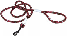 Load image into Gallery viewer, Coastal Pet K9 Explorer Reflective Braided Rope Dog Leash Berry
