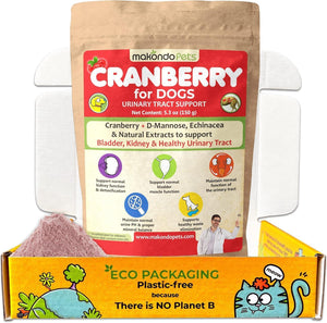 Makondo Pets Cranberry UTI Treatment & Kidney Support for Dogs 5.3 Oz