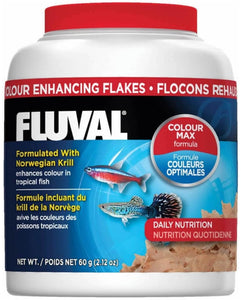 Fluval Color Enhancing Flakes Fish Food For Tropical Fish