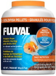 Fluval Goldfish Food Small Sinking Pellets