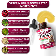Load image into Gallery viewer, Vet Promise Cranberry UTI Drops Advanced Bladder &amp; Kidney Health Supplement for Cats &amp; Dogs 2 Oz
