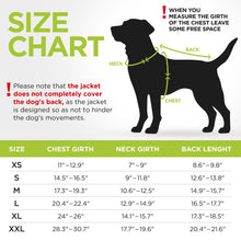 Load image into Gallery viewer, AiryVest Lightweight Reversible Winter Dog Jacket - Water Resistant &amp; Windproof - S - Green/Blue
