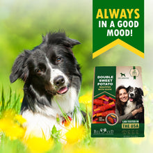 Load image into Gallery viewer, Beloved Pets Sweet Potato &amp; Healthy Duck Chews. Natural Dog Food &amp; Grain Free Rawhide Free Training Jerky Wraps. 10.6 Oz For Pet With Love
