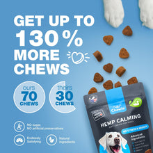 Load image into Gallery viewer, CHEWIA Hemp Dog Calming Treats Duck Flavor Travel Pack 5 Oz
