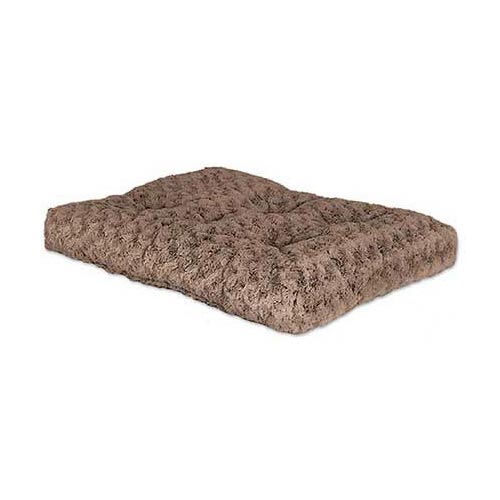 Midwest Quiet Time Deluxe Ombre' Dog Bed Mocha 35 x 25 For Pet With Love