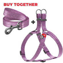 Load image into Gallery viewer, Re Cotton Dog Harness Eco Friendly Alt to Nylon Dog Harness for Small Dogs
