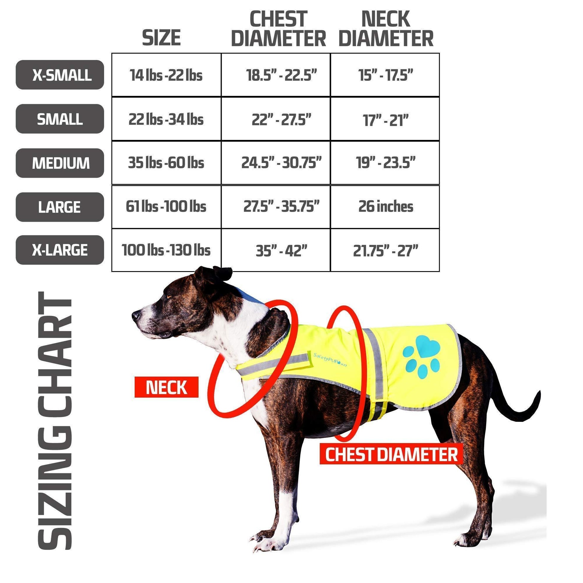 SafetyPUP XD HiVisibility Reflective Fluorescent Yellow Soft Shell Dog Vest (Small) For Pet With Love